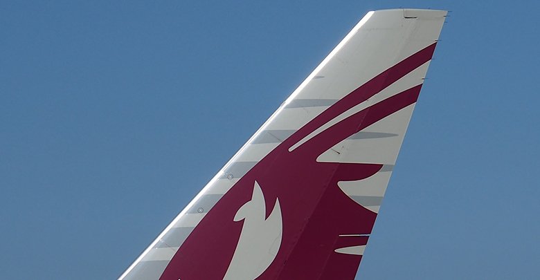 Qatar airlines tail